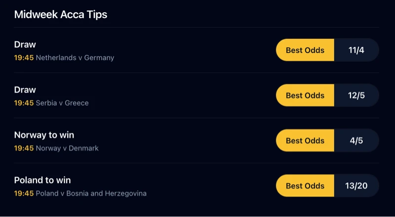 Screenshot of the tips