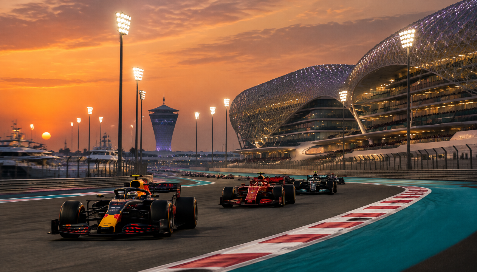The Abu Dhabi Grand Prix at Yas Marina Circuit, one of the major sporting events driving interest in regulated sports wagering in the UAE
