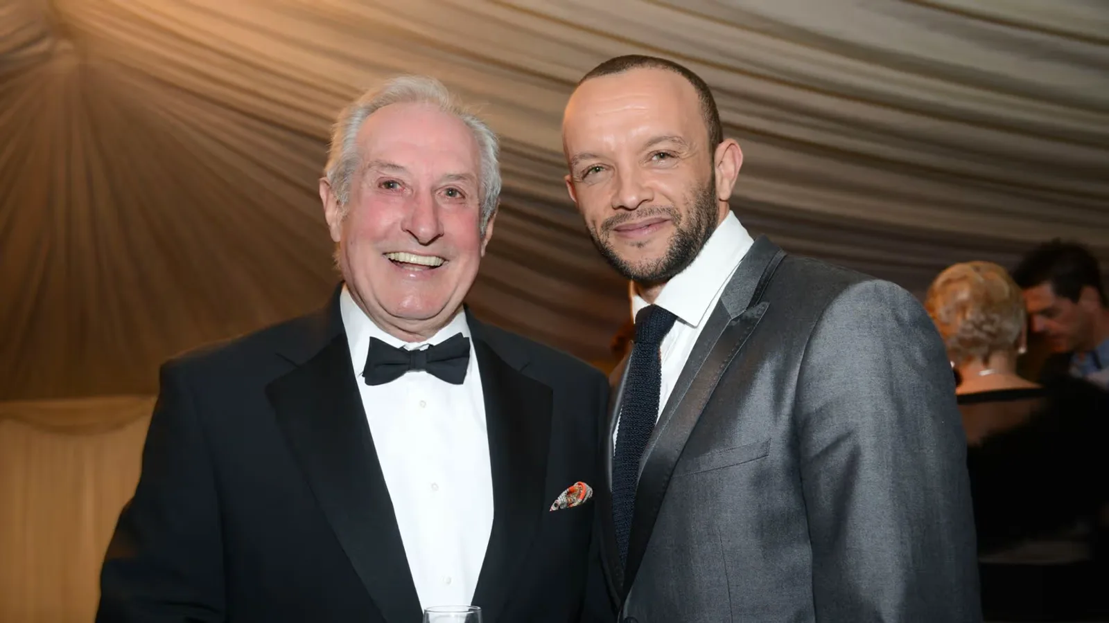 Jamie Baulch with Sir Gareth Edwards