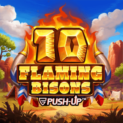 10 Flaming Bisons logo