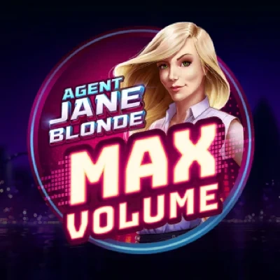 Agent Jane Blonde Max Volume logo